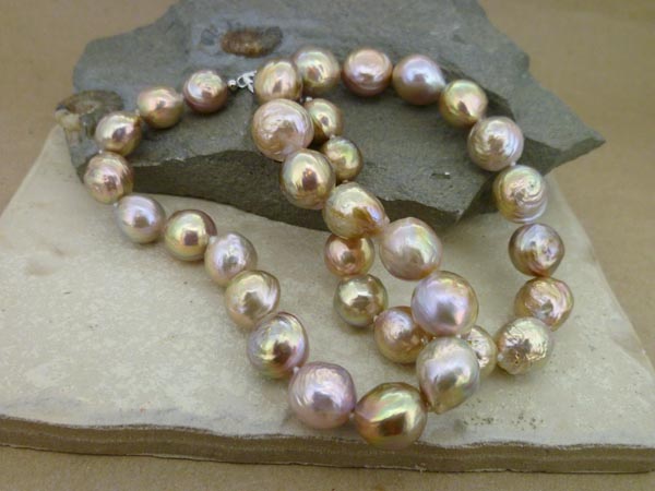 'Kasumi' Nucleated Pearl Necklace